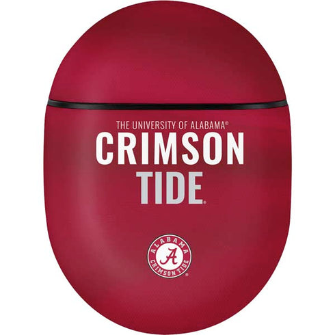 University of Alabama Crimson Pride Google Pixel Buds Skin